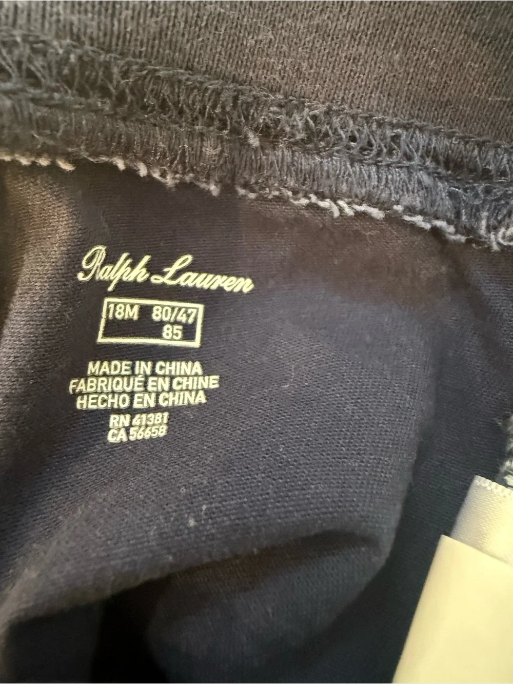 Ralph Lauren comfortable navy